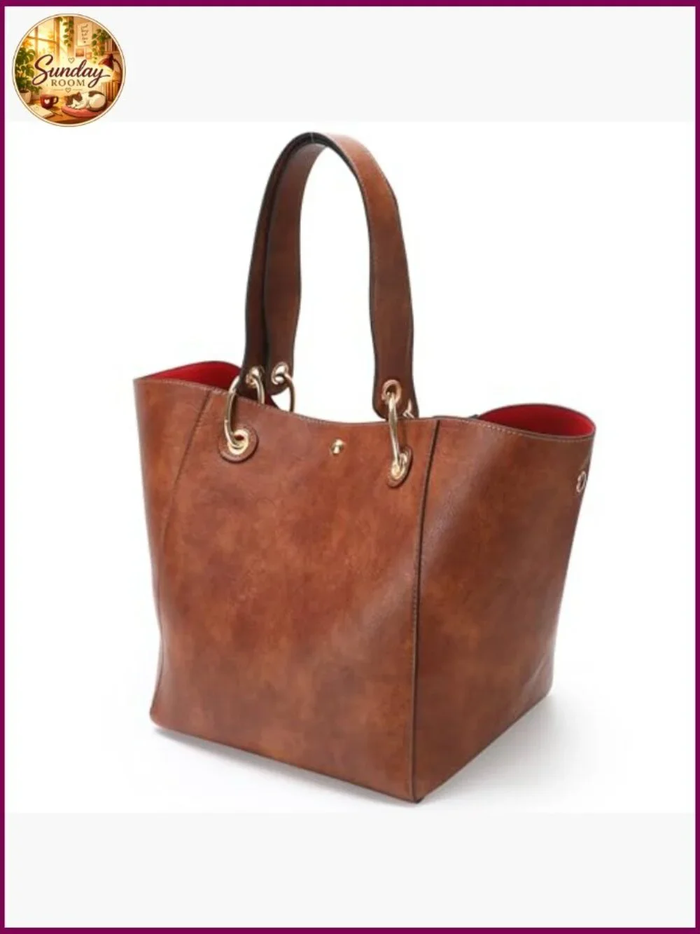 Large Work Tote Bag Women Designer Handbags Big Bucket Purses Vegan Leather
